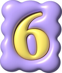 3D Ransom Letter Number 6