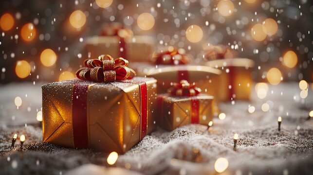 diff&Atilde;&copy;rents cadeaux de No&Atilde;&laquo;l sur fond blanc - rendu   HD 8K ramzan wallpaper Photographic Image