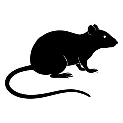 Obraz premium mouse on a white background