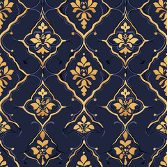 Exquisite jamdani muslin textile patterns featuring gold threads mughal influences seamless design inspiration indian craftsmanship geographical heritage