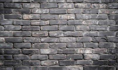 Obraz premium Gray brick wall offering cool, sophisticated tones perfect for modern urban spaces.