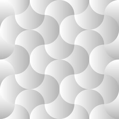 Vector gray background of vertical waves. Seamless pattern.	