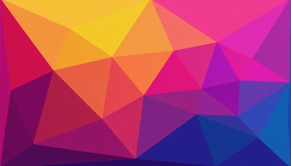 Obraz premium Interlocking, low-poly gradient forms build a complex, abstract cover , wallpaper, texture