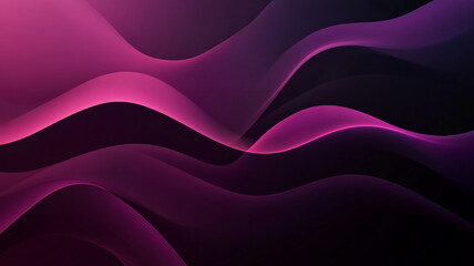 Obraz premium A purple and black wave pattern