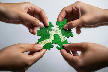 Collaboration for a Sustainable Future Through Environmental Teamwork