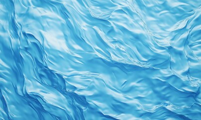 Blue Water Texture, Close-Up of Rippled Surface