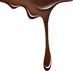 melted chocolate dripping