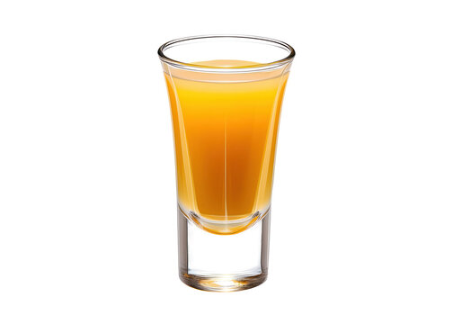 orange vodka shot