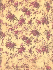 Vintage floral wallpaper pattern