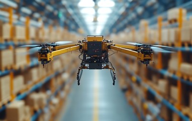 Warehouse Drone Delivery