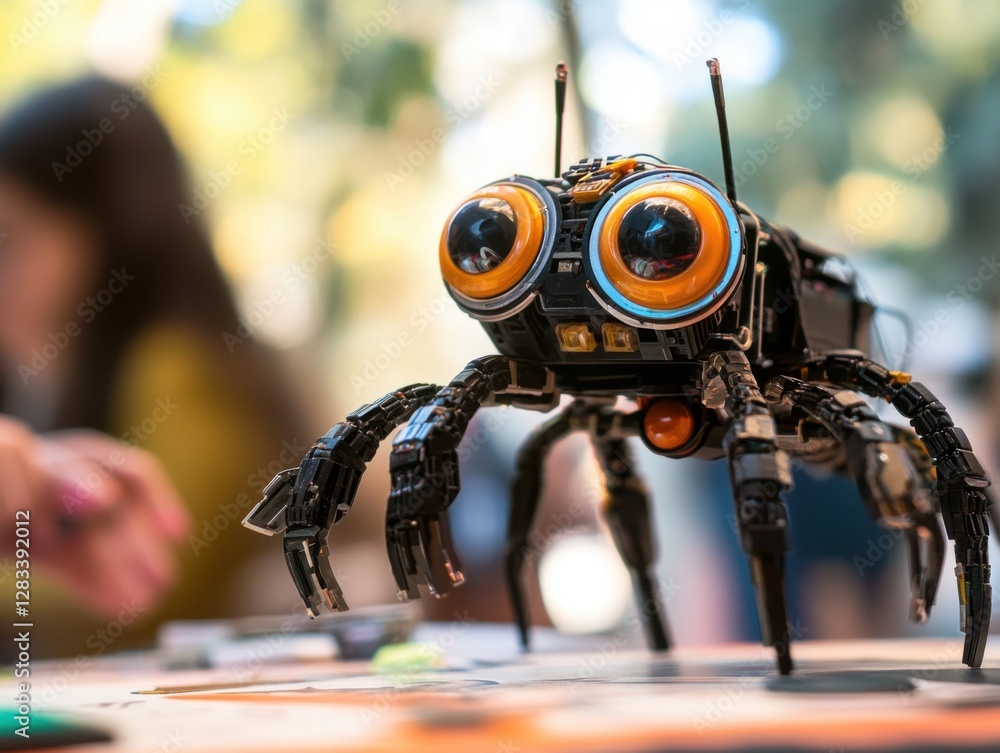 Poster diy robotics kits encourage creative problemsolving at home.
