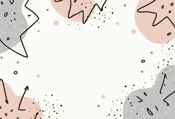 various shapes and lines, including circles, triangles, and lines, arranged in a visually appealing manner.