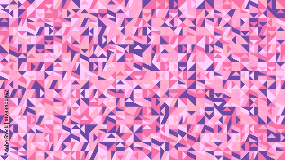 Poster random abstract triangular mosaic pattern hd background