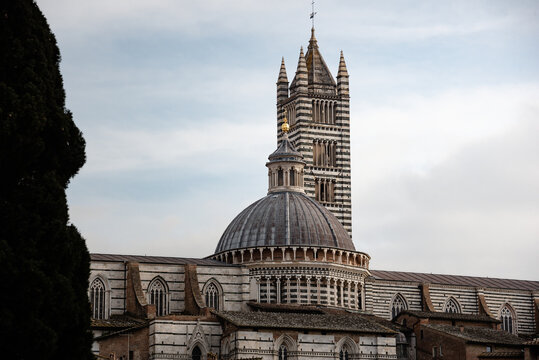 The beautiful Siena in Tuscany, Italy