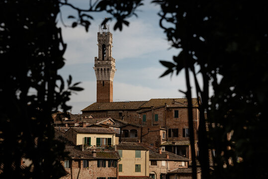 The beautiful Siena in Tuscany, Italy
