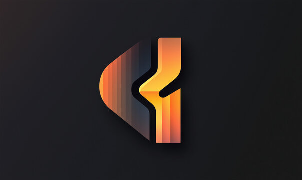 Bold uppercase letters with subtle gradient detailing, radiating modern typographic strength and refined visual impact