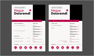 Resume CV. Clean, Modern and Professional Resume CV Templates.
