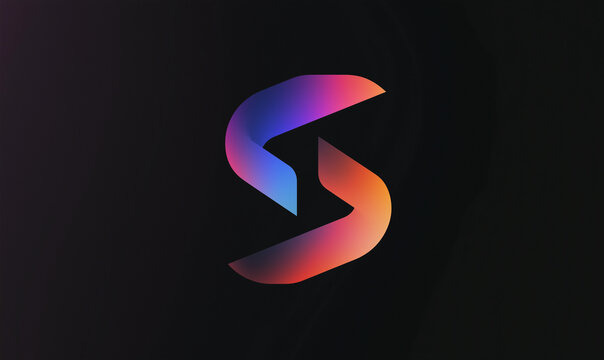 Bold uppercase text with gradient effect creating striking visual impact and contemporary graphic design statement