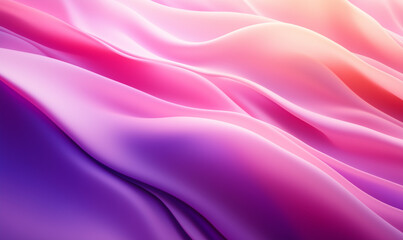 Obraz premium Elegant Fluid Pattern with Soft Pink Gradients Creating Contemporary Artistic Flow and Vibrant Abstract Energy
