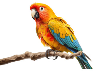 Obraz premium PNG Bird parrot animal wildlife.