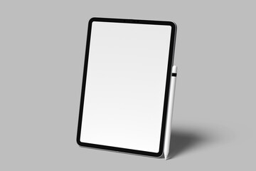 tablet screen blank mockup