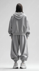 A Red Outfit With White Background