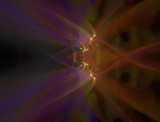 Imaginatory fractal abstract background Image