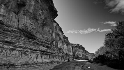 Oasi e canyon di Tamaghza, regione di Tezeur