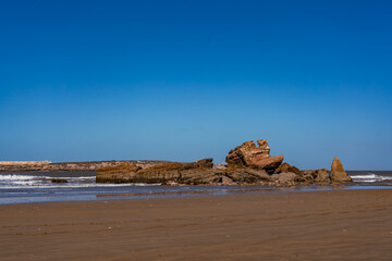 The ruins of the old watchtower Essaouira Morocco 