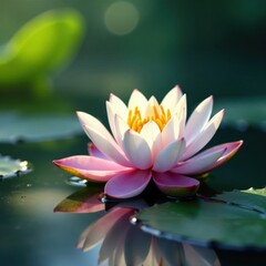 Ephemeral water lily bloom, texture, petal, ephemeral