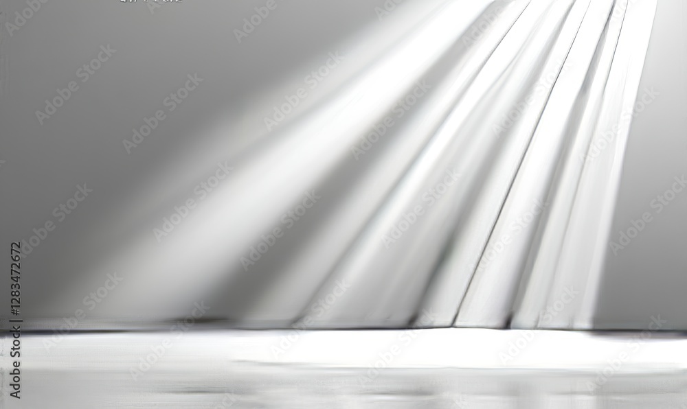Poster original widescreen background image featuring minimalistic design elements, including geometric sha