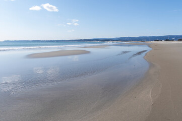 いわき市岩間海岸の景色