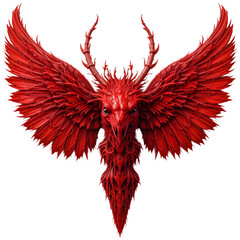 Obraz premium Red uvuvzela on transparent background 