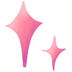 Obraz premium vector illustration of a star sparkle doodles 