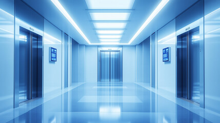 Commercial Office Elevator Lobby