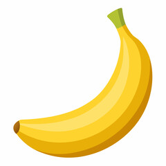 banana isolated on white background