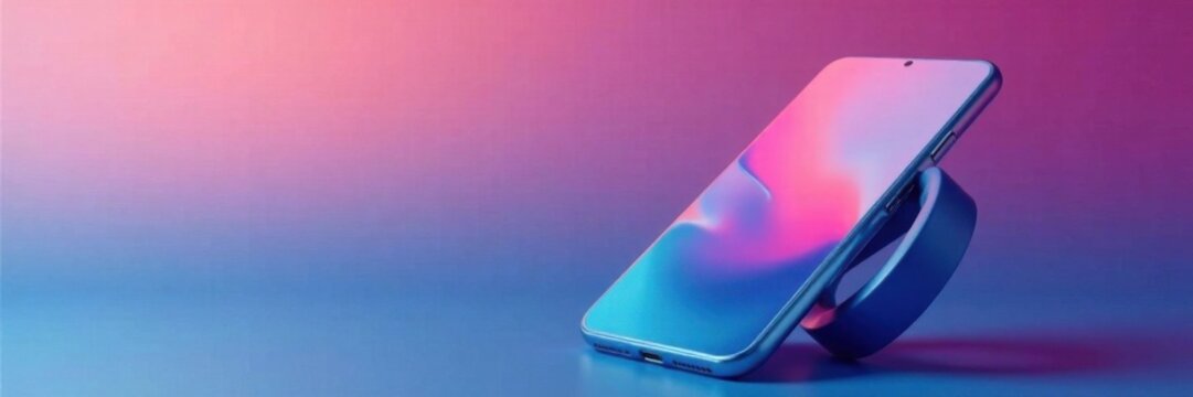 Flat design phone contacts with subtle gradient, flat, mobile, icon