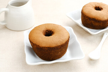 Bolu Coklat, delicious chocolate sponge cake
