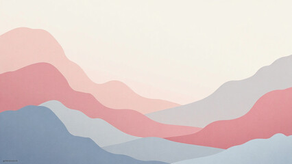 beautiful abstract background elements create serene calming atmosphere modern art