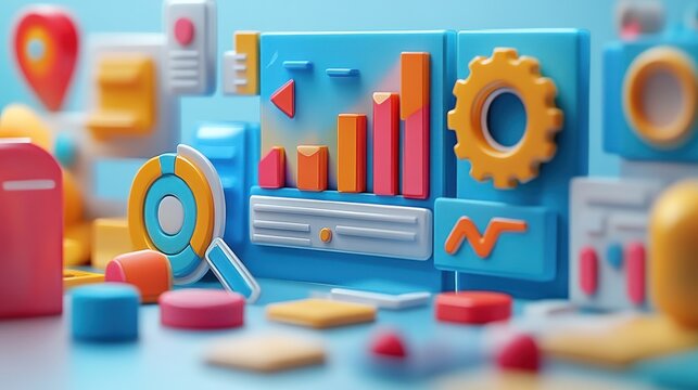 Digital marketing that incorporates interactive content and 3D illustrations drives higher engagement and conversion