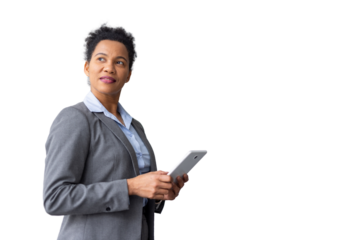 Knowledgeable African American business expert ready for success