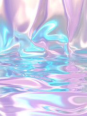 Obraz premium Ultra-Modern Luxury Background with a Holographic Effect