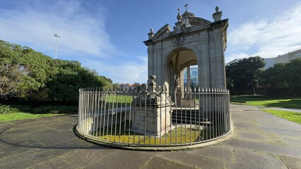 Monumento Senhor do Padrão em Matosinhos, Portugal