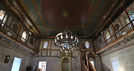 Fototapeta premium Bascavusoglu Mosque, located in Yozgat, Turkey, was built in 1800.