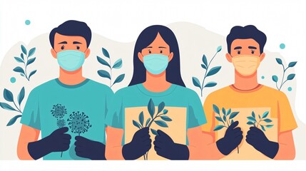 Young People Volunteering in the Time of COVID-19