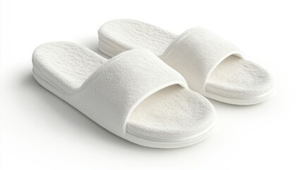Comfort and warmth - a pair of soft house slippers