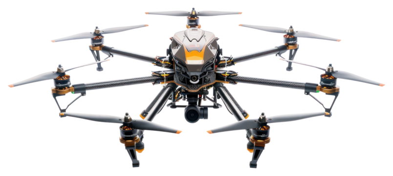 PNG Agriculture drone transportation helicopter propeller.