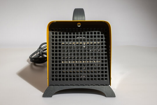 Front view of Ballu machine showing the black ventilation grill.