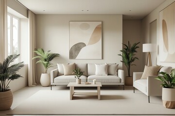 Calm interior design