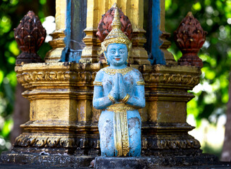 pequeño orador azul